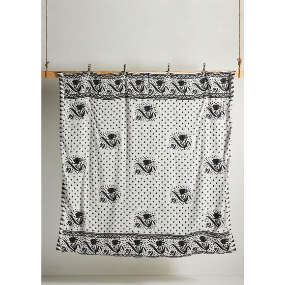 NWT Anthropologie Jacquard Woven Jeanette Queen Duvet - Picture 3 of 9